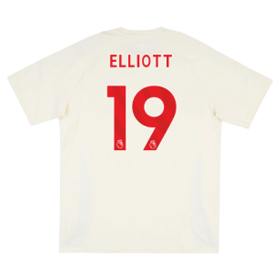 2025-2026 Liverpool Training Tee (White) (Elliott 19)