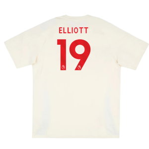 2025-2026 Liverpool Training Tee (White) (Elliott 19)
