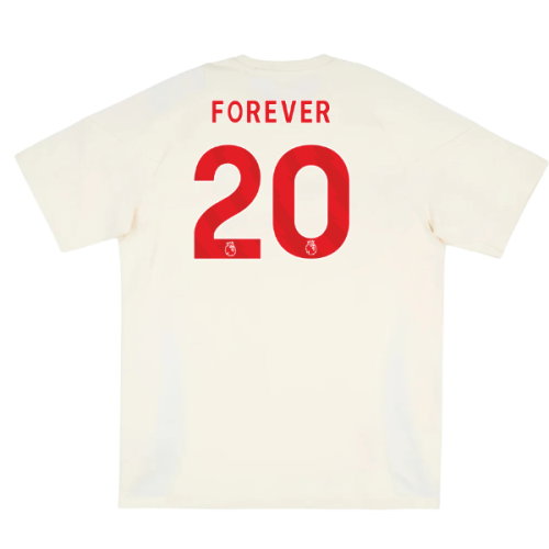 2025-2026 Liverpool Training Tee (White) (Forever 20)