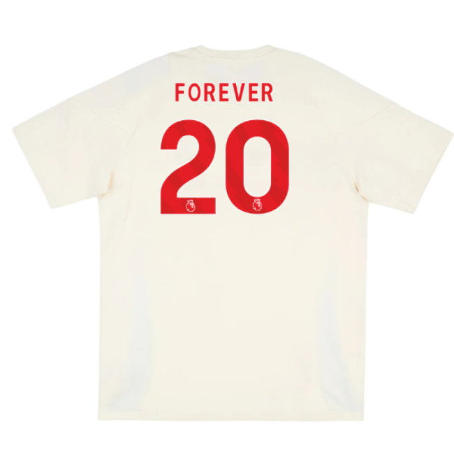 2025-2026 Liverpool Training Tee (White) (Forever 20)