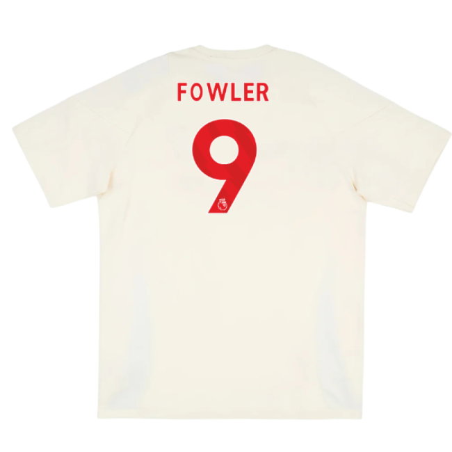2025-2026 Liverpool Training Tee (White) (Fowler 9)