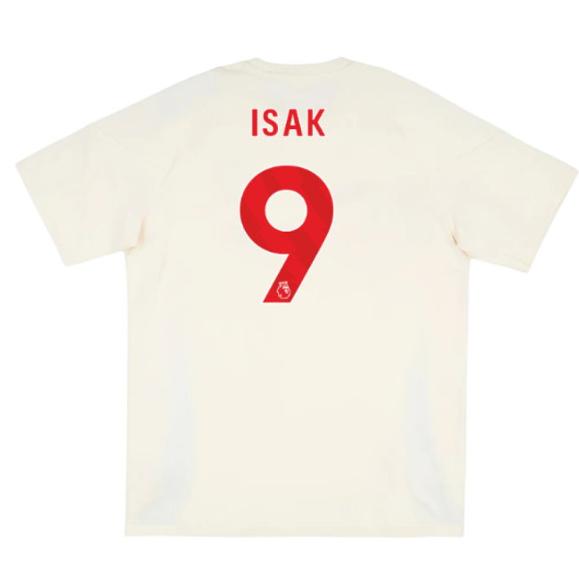 2025-2026 Liverpool Training Tee (White) (Isak 9)