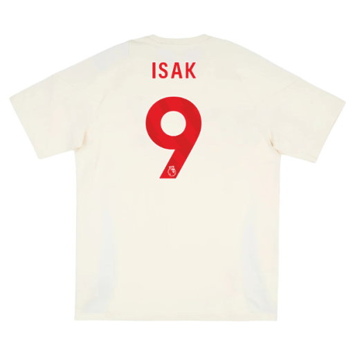 2025-2026 Liverpool Training Tee (White) (Isak 9)