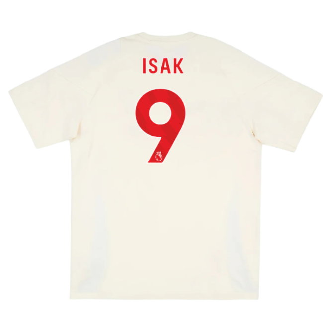 2025-2026 Liverpool Training Tee (White) (Isak 9)