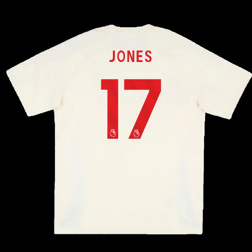 2025-2026 Liverpool Training Tee (White) (Jones 17)