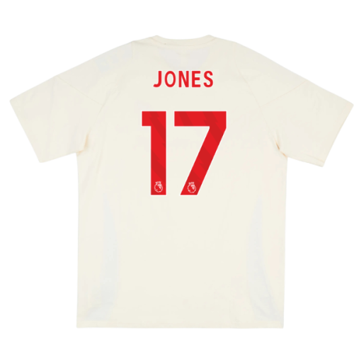 2025-2026 Liverpool Training Tee (White) (Jones 17)