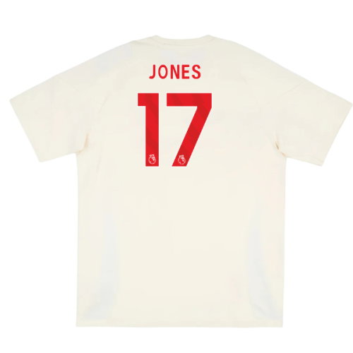 2025-2026 Liverpool Training Tee (White) (Jones 17)