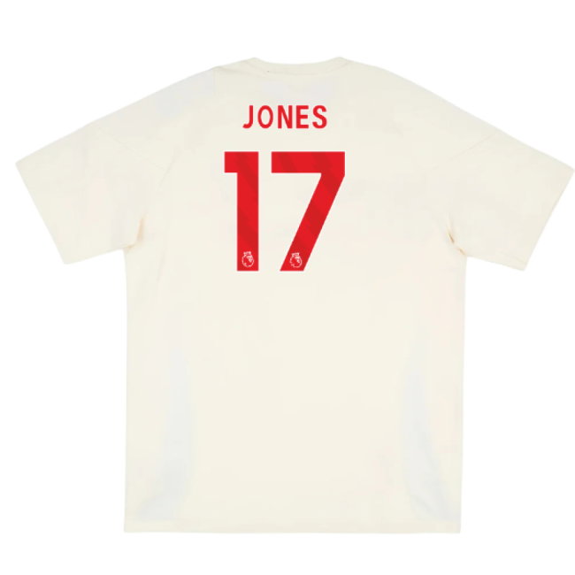 2025-2026 Liverpool Training Tee (White) (Jones 17)