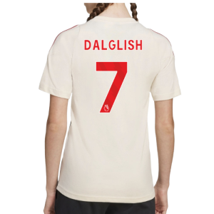 2025-2026 Liverpool Training Tee (White) - Kids (Dalglish 7)