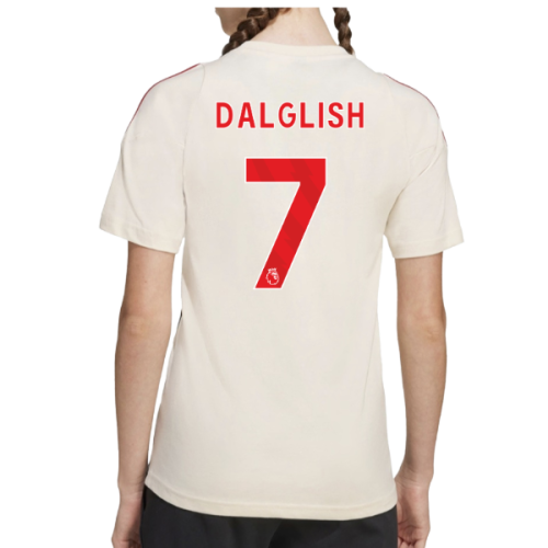2025-2026 Liverpool Training Tee (White) - Kids (Dalglish 7)
