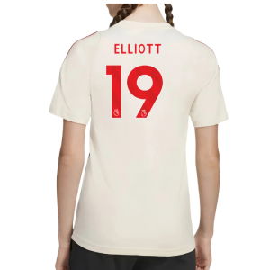 2025-2026 Liverpool Training Tee (White) - Kids (Elliott 19)