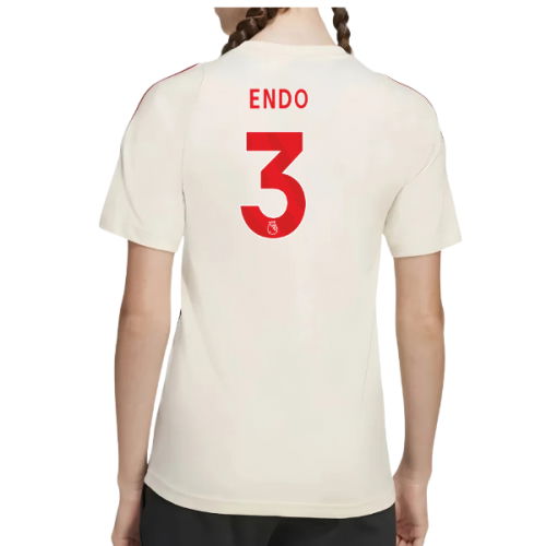 2025-2026 Liverpool Training Tee (White) - Kids (Endo 3)