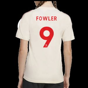 2025-2026 Liverpool Training Tee (White) - Kids (Fowler 9)