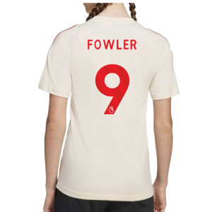 2025-2026 Liverpool Training Tee (White) - Kids (Fowler 9)