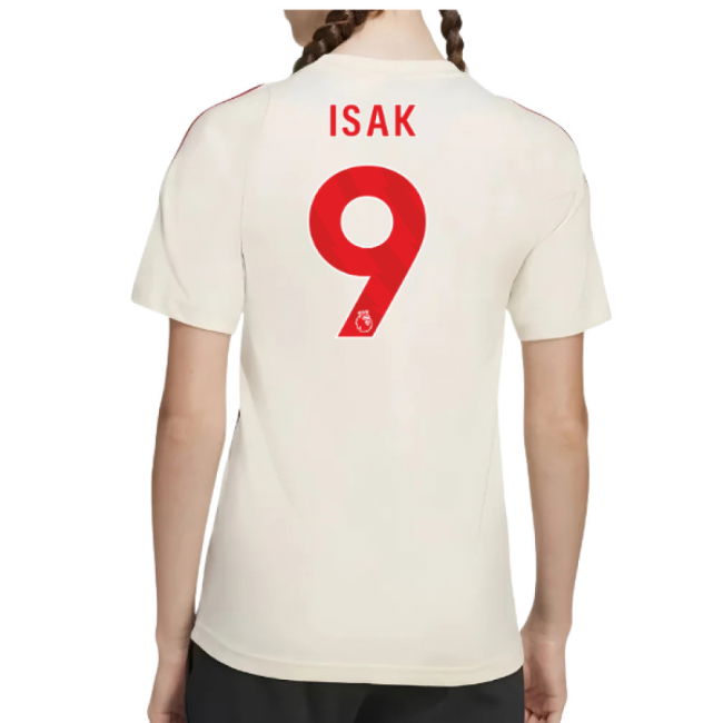 2025-2026 Liverpool Training Tee (White) - Kids (Isak 9)