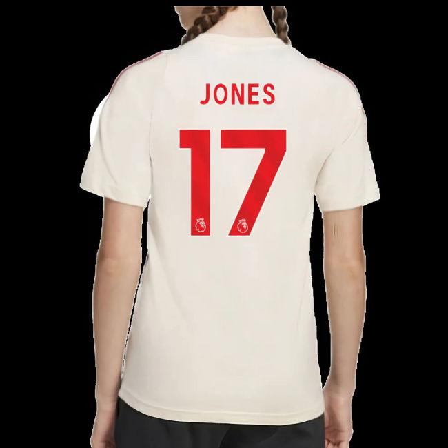 2025-2026 Liverpool Training Tee (White) - Kids (Jones 17)