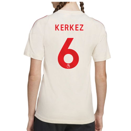 2025-2026 Liverpool Training Tee (White) - Kids (Kerkez 6)