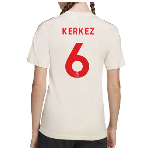 2025-2026 Liverpool Training Tee (White) - Kids (Kerkez 6)