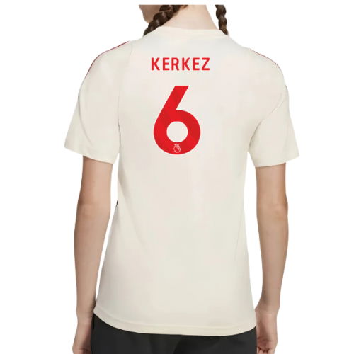 2025-2026 Liverpool Training Tee (White) - Kids (Kerkez 6)