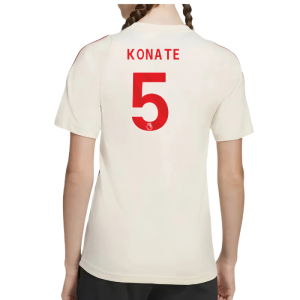 2025-2026 Liverpool Training Tee (White) - Kids (Konate 5)
