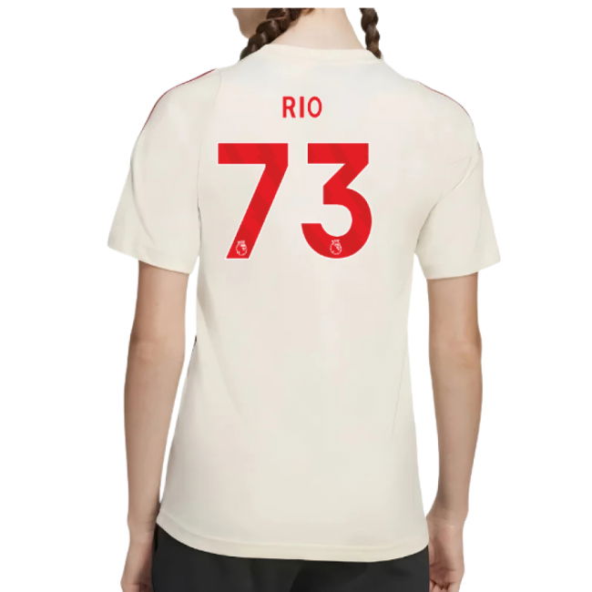 2025-2026 Liverpool Training Tee (White) - Kids (Rio 73)
