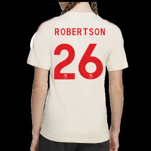 2025-2026 Liverpool Training Tee (White) - Kids (Robertson 26)