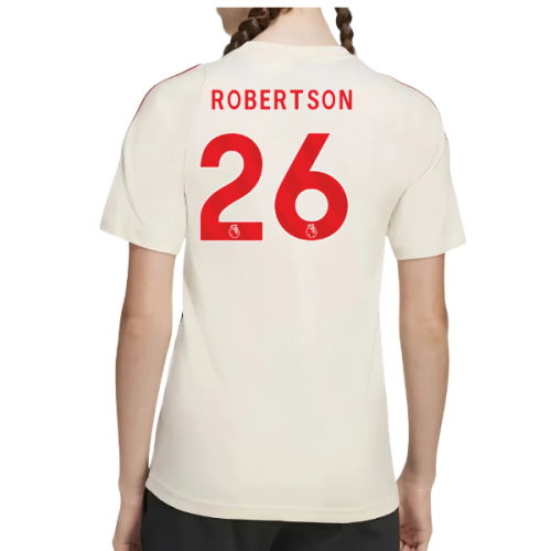 2025-2026 Liverpool Training Tee (White) - Kids (Robertson 26)