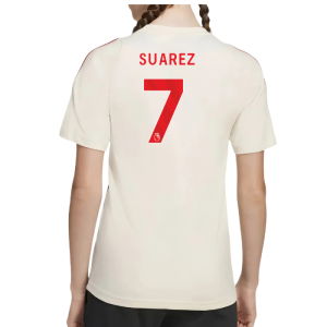 2025-2026 Liverpool Training Tee (White) - Kids (Suarez 7)