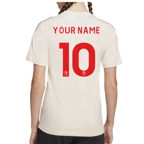 2025-2026 Liverpool Training Tee (White) - Kids (Your Name)