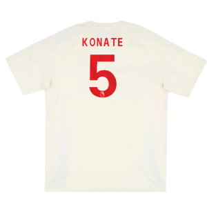 2025-2026 Liverpool Training Tee (White) (Konate 5)