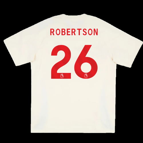 2025-2026 Liverpool Training Tee (White) (Robertson 26)