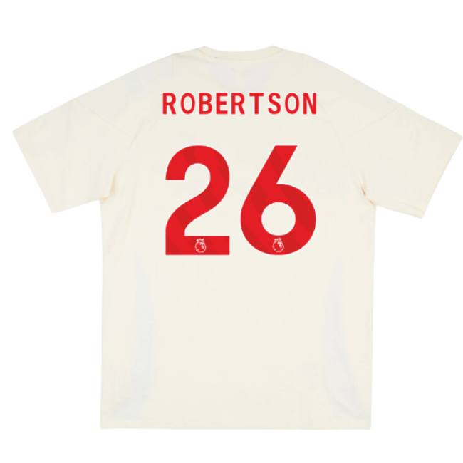 2025-2026 Liverpool Training Tee (White) (Robertson 26)
