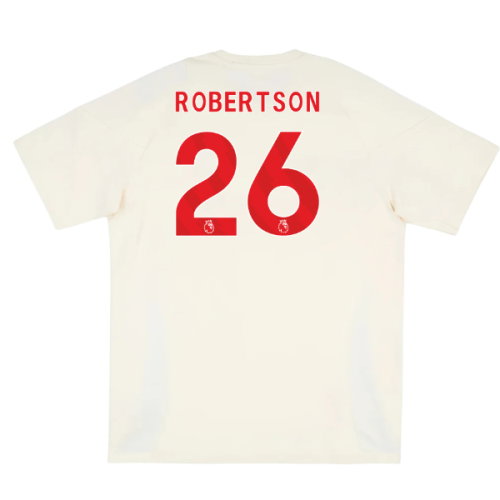 2025-2026 Liverpool Training Tee (White) (Robertson 26)