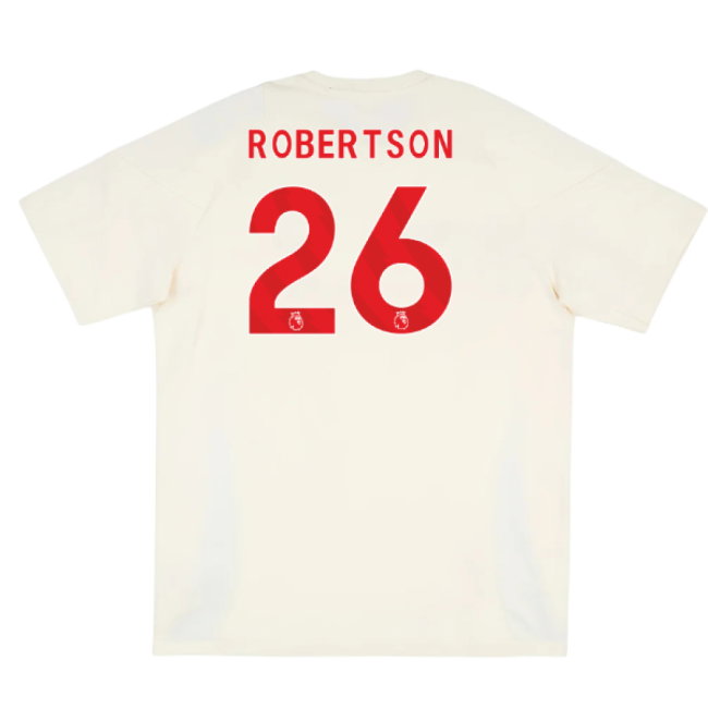 2025-2026 Liverpool Training Tee (White) (Robertson 26)