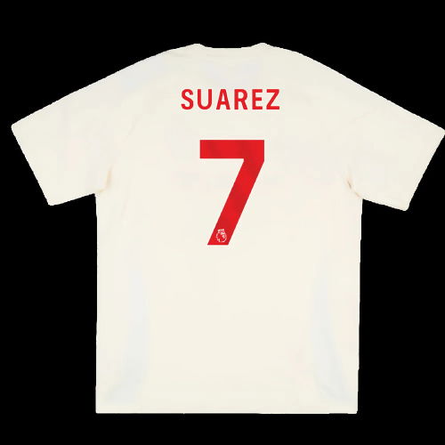2025-2026 Liverpool Training Tee (White) (Suarez 7)
