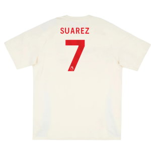 2025-2026 Liverpool Training Tee (White) (Suarez 7)