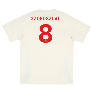 2025-2026 Liverpool Training Tee (White) (Szoboszlai 8)