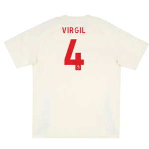 2025-2026 Liverpool Training Tee (White) (Virgil 4)