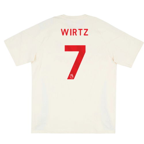 2025-2026 Liverpool Training Tee (White) (Wirtz 7)