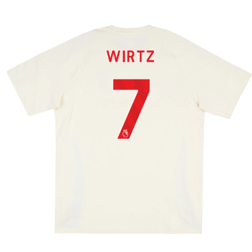 2025-2026 Liverpool Training Tee (White) (Wirtz 7)