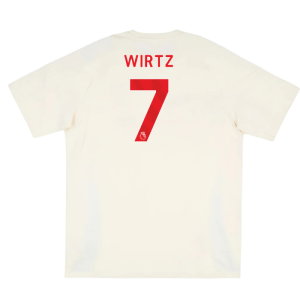 2025-2026 Liverpool Training Tee (White) (Wirtz 7)