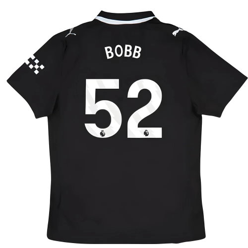 2025-2026 Man City Authentic Away Shirt (Bobb 52)