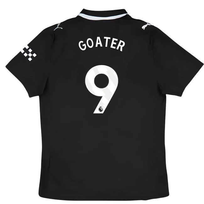 2025-2026 Man City Authentic Away Shirt (Goater 9)