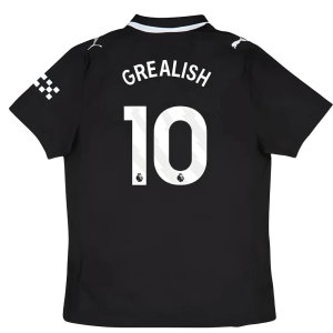 2025-2026 Man City Authentic Away Shirt (Grealish 10)