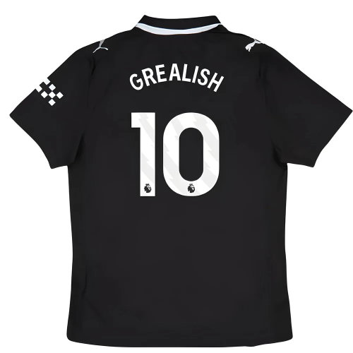 2025-2026 Man City Authentic Away Shirt (Grealish 10)