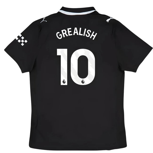 2025-2026 Man City Authentic Away Shirt (Grealish 10)