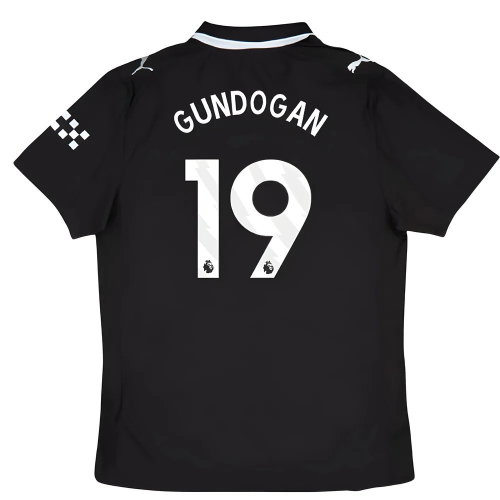 2025-2026 Man City Authentic Away Shirt (Gundogan 19)