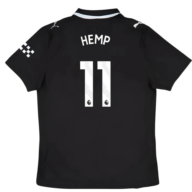 2025-2026 Man City Authentic Away Shirt (Hemp 11)