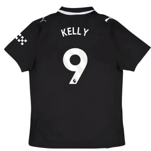2025-2026 Man City Authentic Away Shirt (Kelly 9)