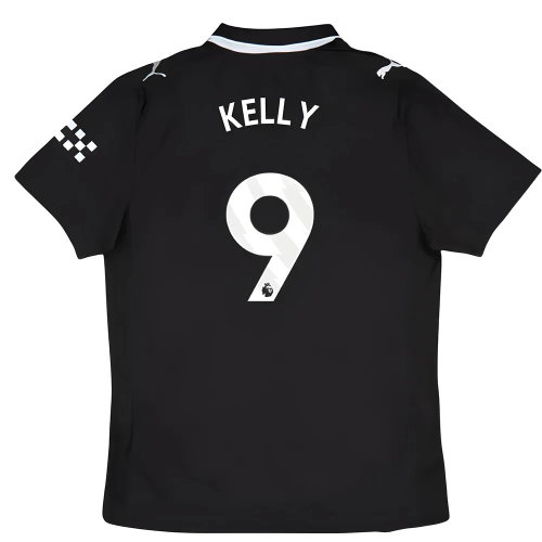 2025-2026 Man City Authentic Away Shirt (Kelly 9)